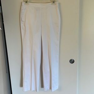 Vintage White Pull On Pants